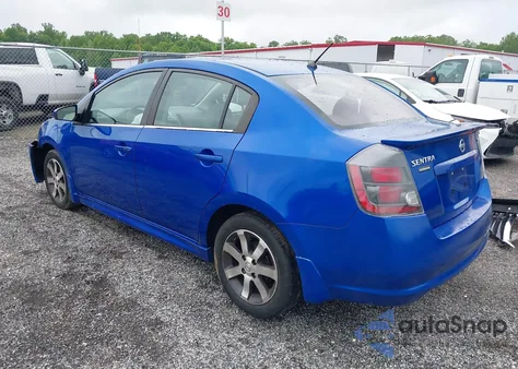 2010 Nissan Sentra 2.0Sr z USA, uszkodzony, nr VIN 3N1AB6AP2AL661288